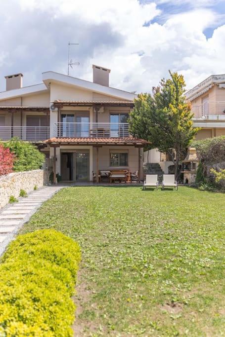 Villa Maistrali Sunset Kalandra Bagian luar foto